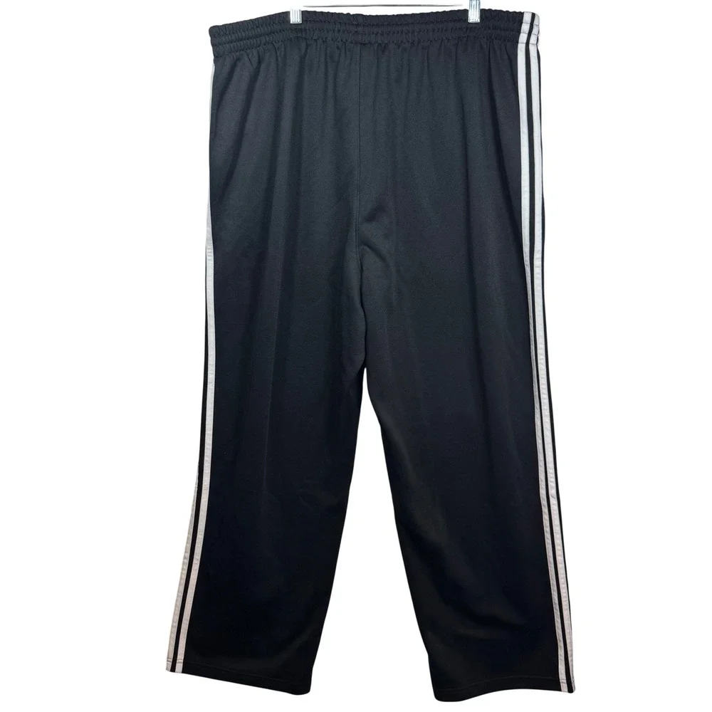 Adidas Originals Mens Loose TP Track Pants Black White KC8534 XL NWT